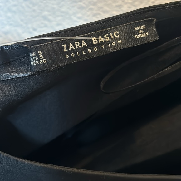 NWT Zara black fringe backless dress size small - Picture 4 of 6